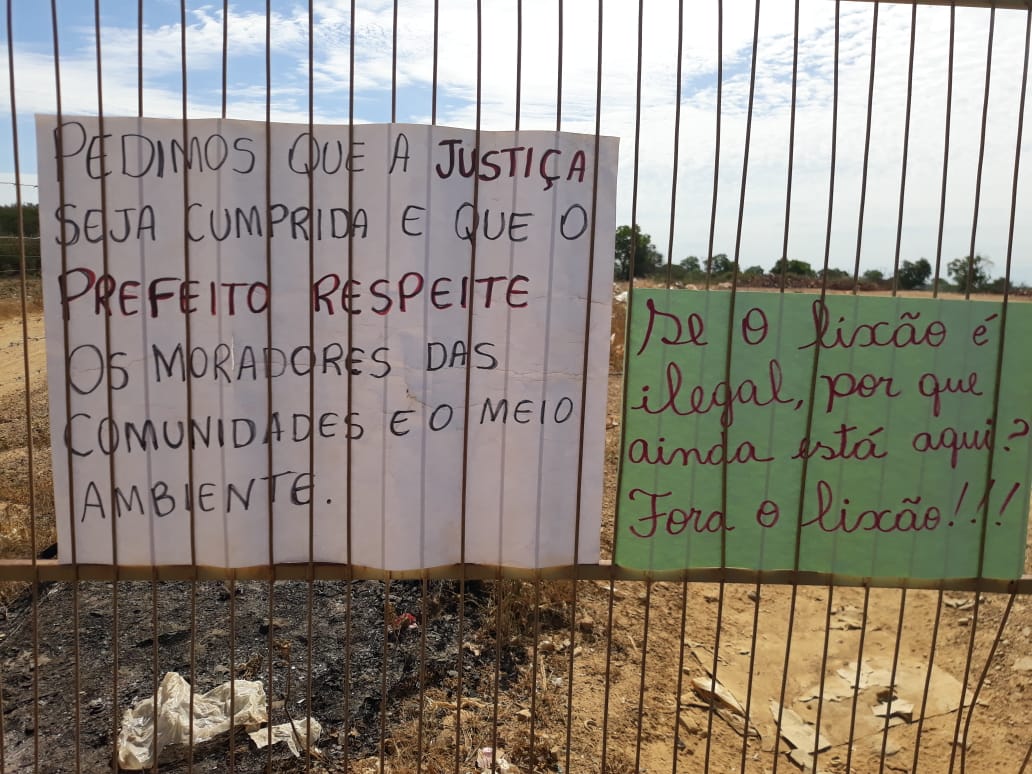 Moradores se mobilizam contra descarte irregular de lixo em Tabocas do Brejo Velho